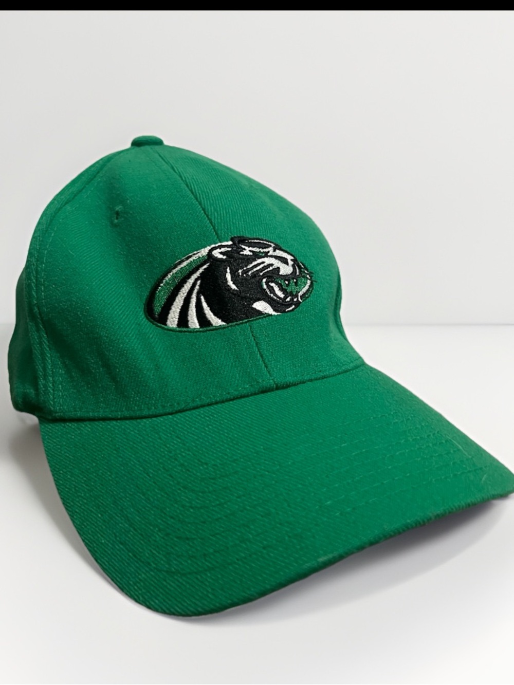 Green Baseball Cap with Embroidered Jaguar Logo Wilson #54